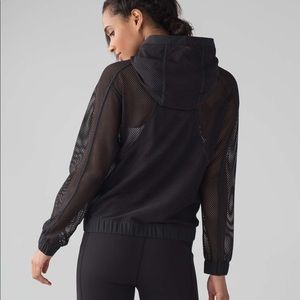 Lululemon Mesh Zip Up Jacket